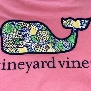 Vineyard Vines Pink Short Sleeve - Gently Used - L